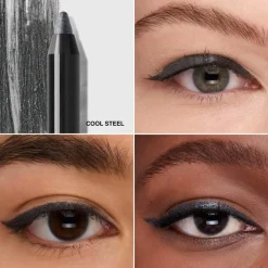 24 Hour Waterproof Kajal Eyeliner, Cool Steel