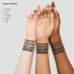 24 Hour Waterproof Kajal Eyeliner, Cool Steel