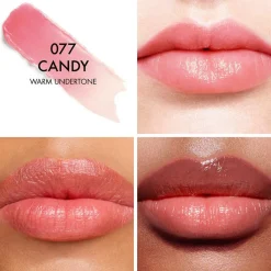 Addict Lip Glow 48-Hour Hydrating Lip Balm, 077 Candy Warm