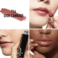 Addict Shine Lipstick, 716 Dior Cannage