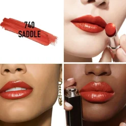 Addict Shine Lipstick, 740 Saddle