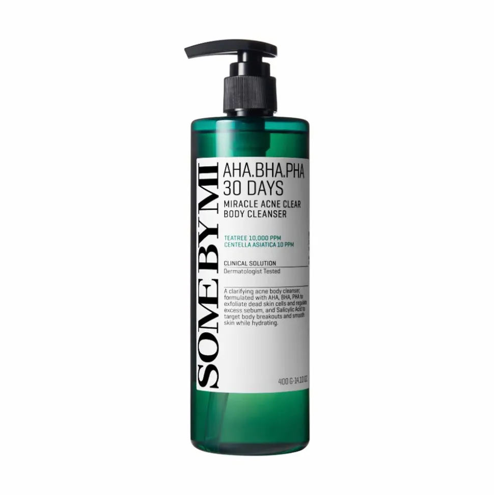 AHA BHA PHA 30 Days Miracle Acne Clear Body Cleanser, 400 ml