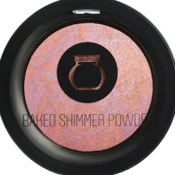 Baked Shimmer Powder Blush, 7722 Peach