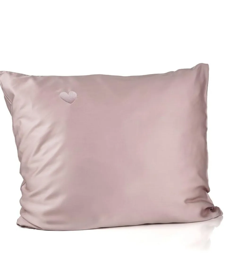 Bambus Hovedpudebetræk, Pink, 60x63 cm
