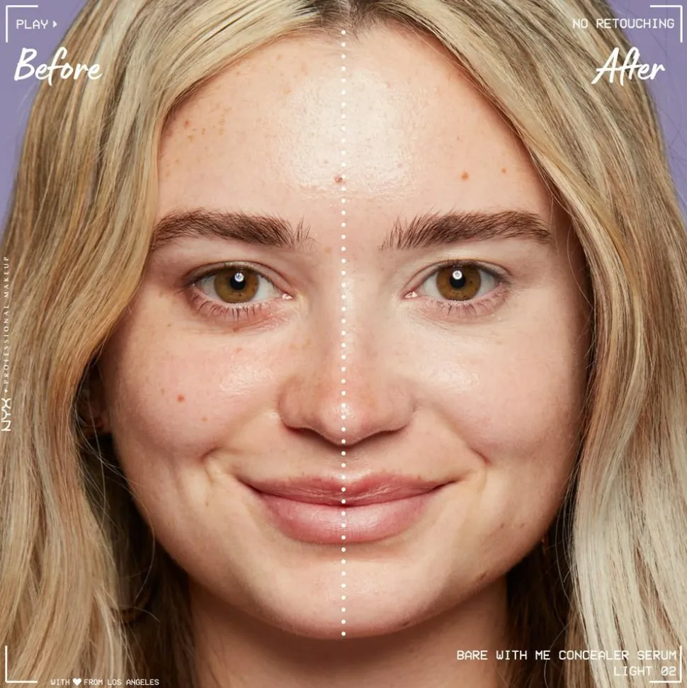 Bare With Me Concealer Serum, 02 Light