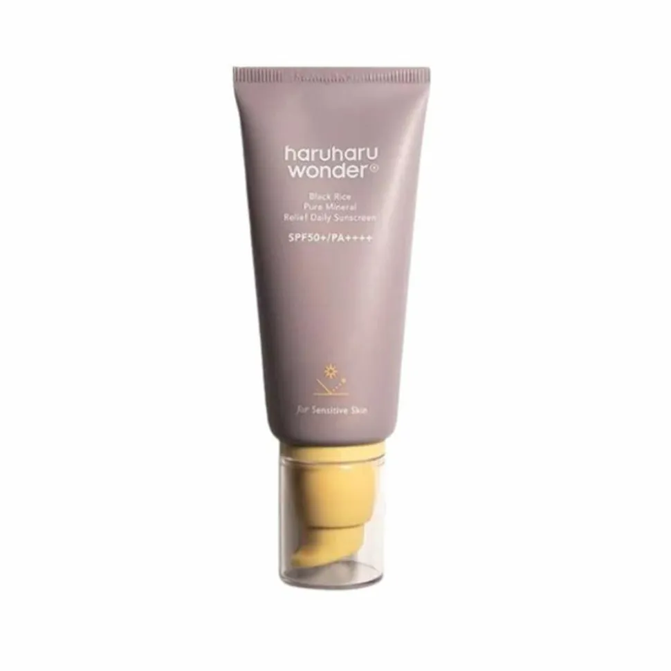Black Rice Pure Mineral Relief Daily Sunscreen SPF50+ PA++++, 50 ml
