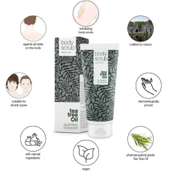 Body Scrub, Tea Tree, 200 ml