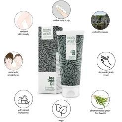 Body Wash, Tea Tree, 200 ml