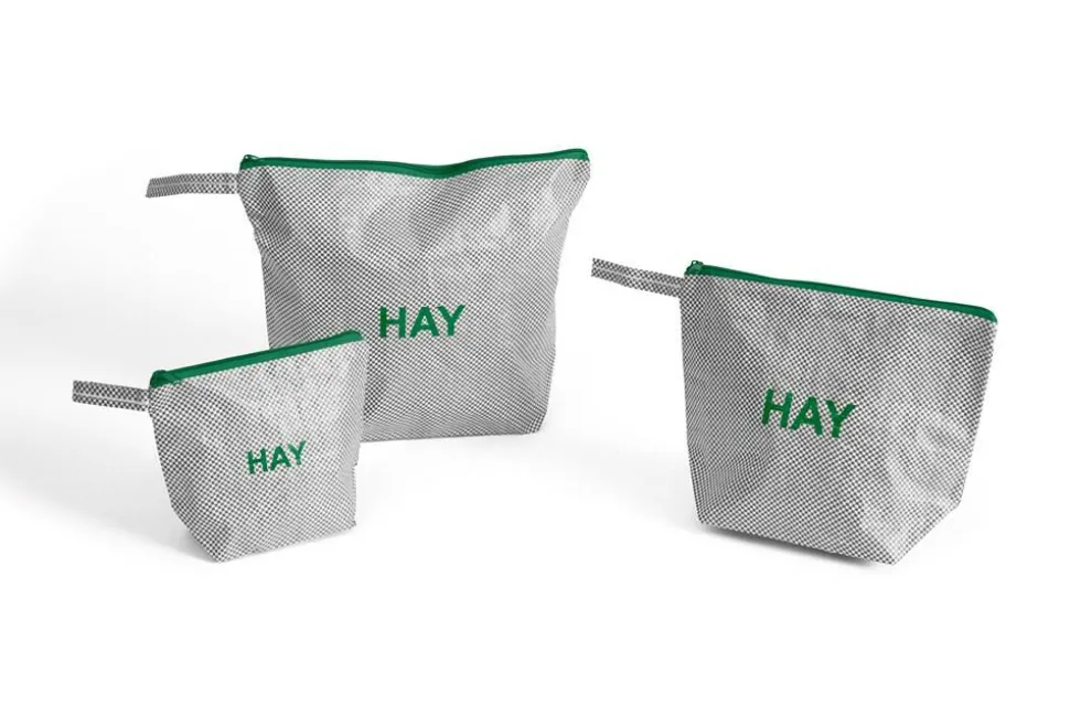 Candy Mono 3-pak Toilettaske, Grey