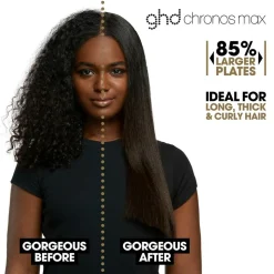 Chronos Max - Wide Plate Hair Straightener