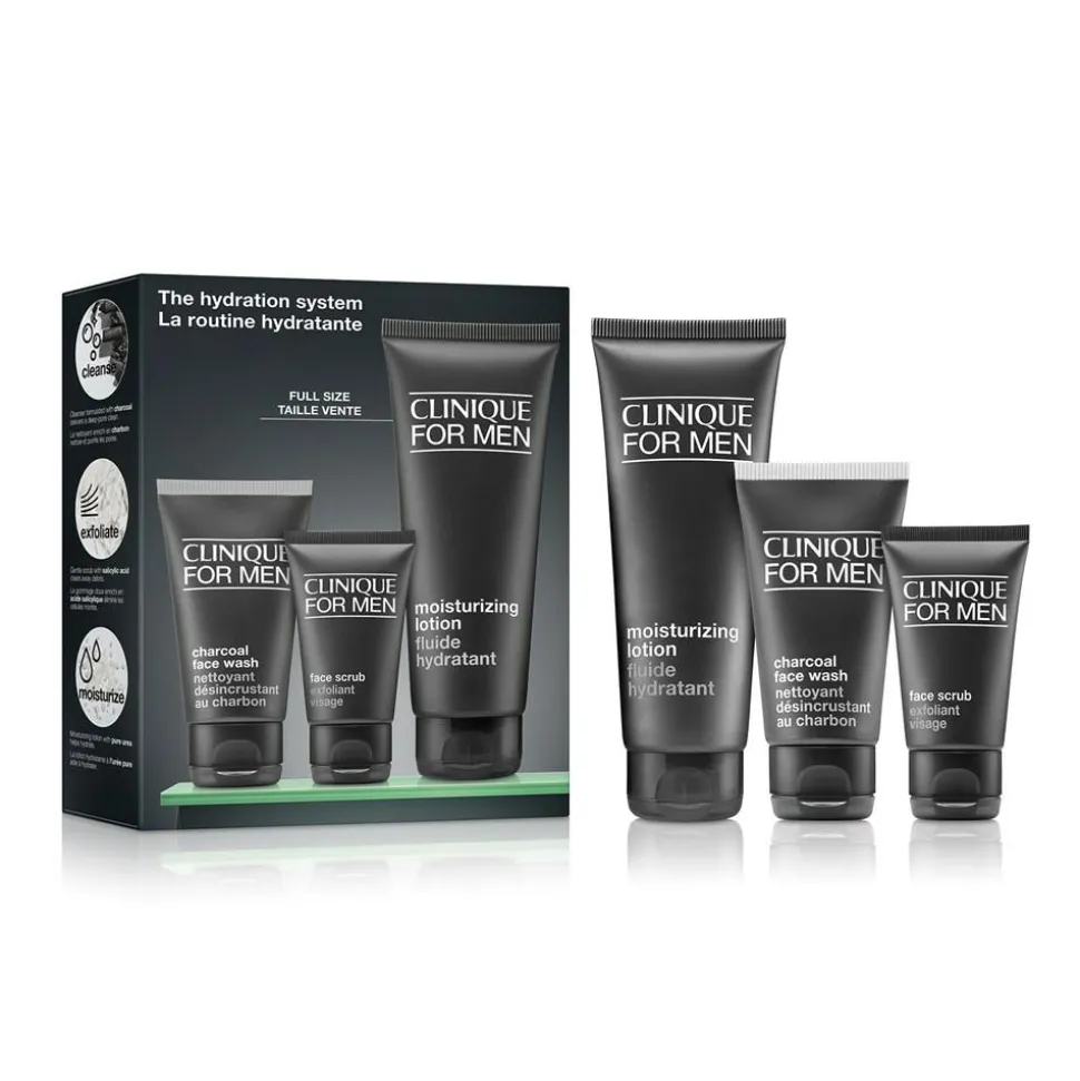 Clinique For Men The Hydration System Gaveæske