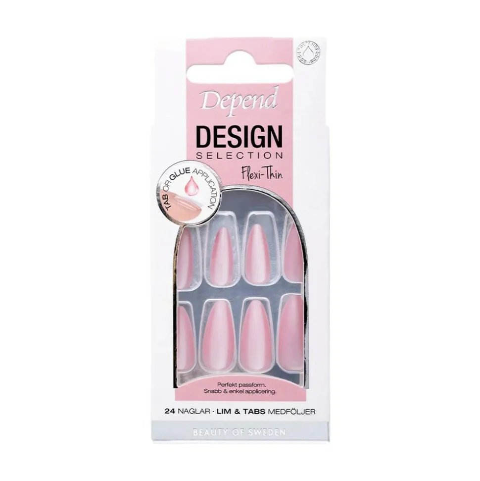 Design Selection Make Be Blush Almond Kunstige Negle