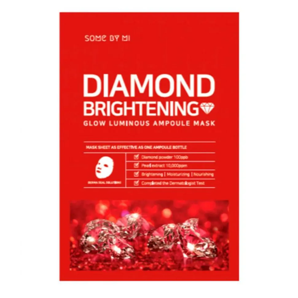 Diamond Brightening Glow Luminous Ampoule Mask, 1 stk