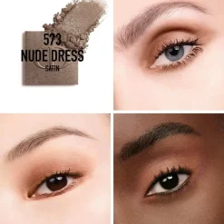 Diorshow Mono Couleur High-Color and Long-Wear Eyeshadow, 573 Nude Dress