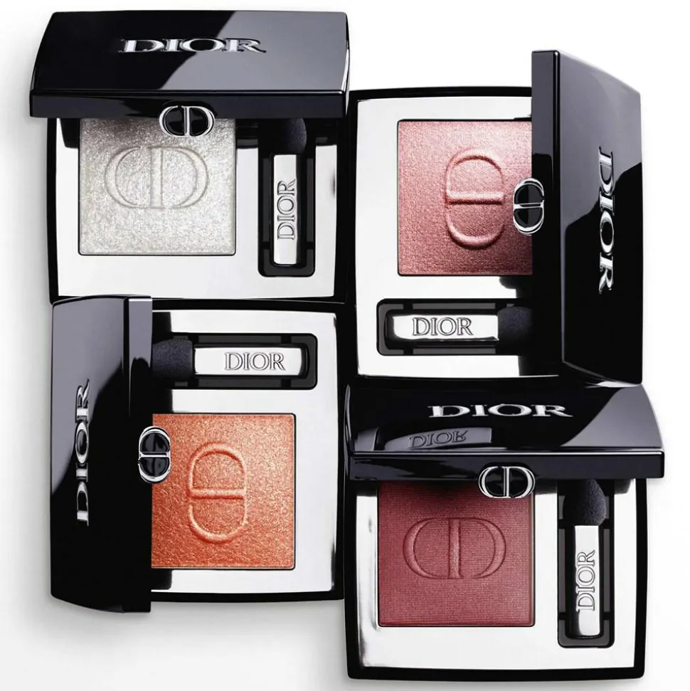 Diorshow Mono Couleur High-Color and Long-Wear Eyeshadow, 045 Celestial Grey Glitter
