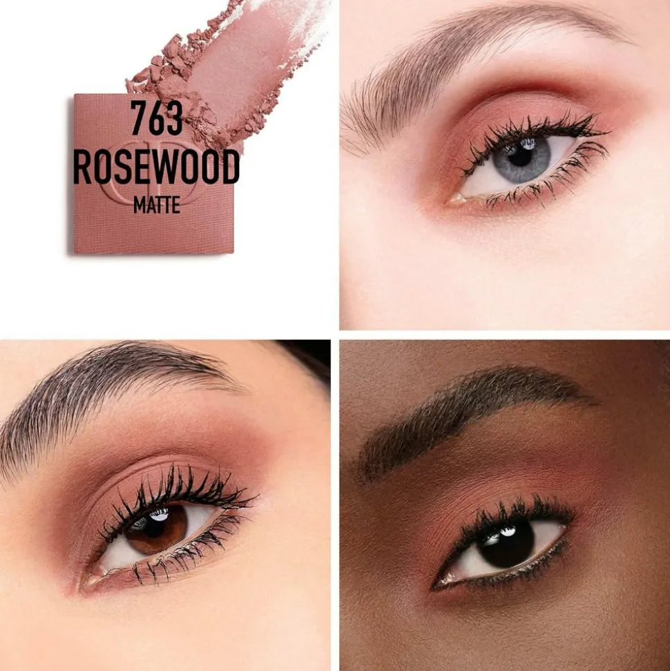 Diorshow Mono Couleur High-Color and Long-Wear Eyeshadow, 763 Rosewood