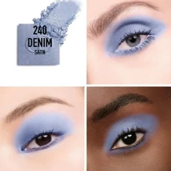 Diorshow Mono Couleur High-Color and Long-Wear Eyeshadow, 240 Denim