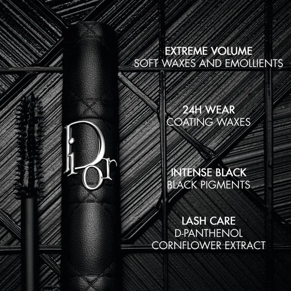 Diorshow Overvolume Extreme Volume Mascara, 090 Black