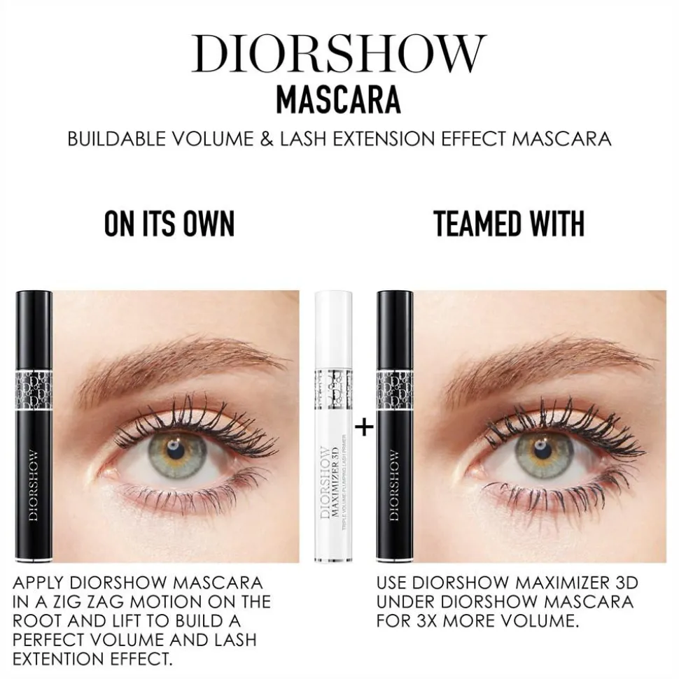 Diorshow Waterproof Mascara, 090 Black