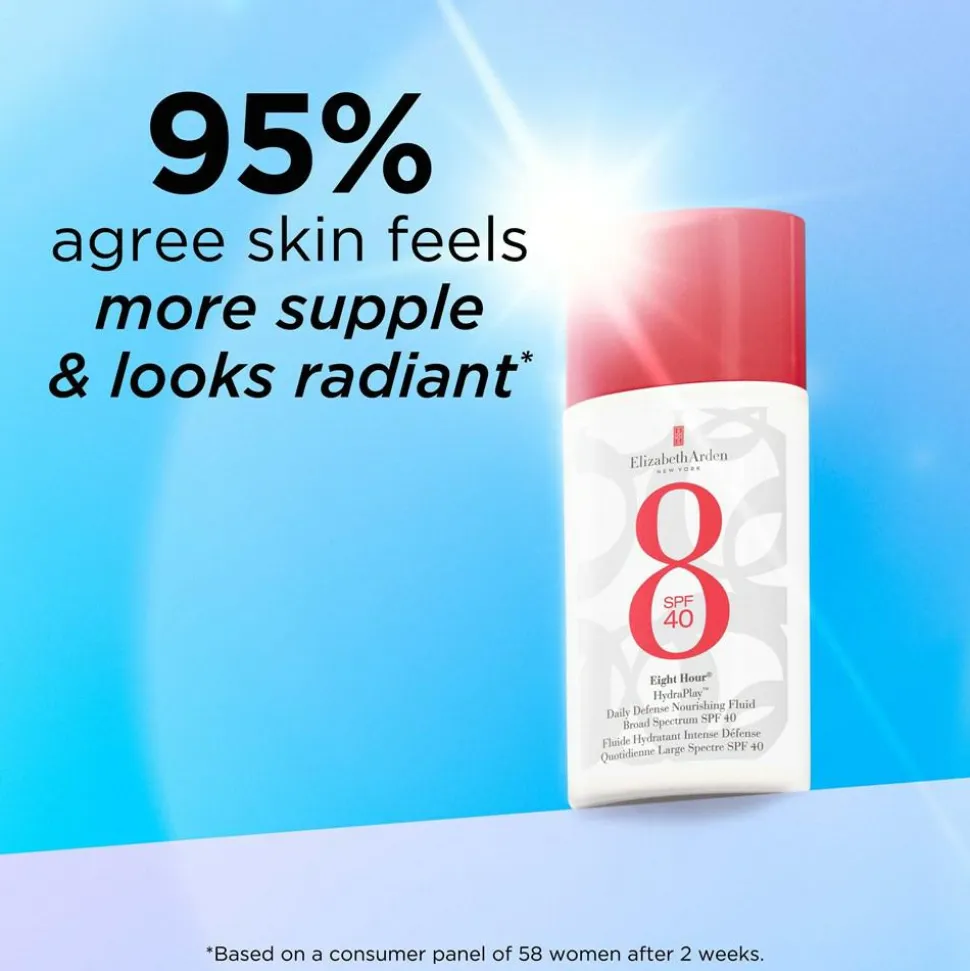 Eight Hour HydraPlay™ Daily Defense Nourishing Fluid, SPF 40, 50 ml