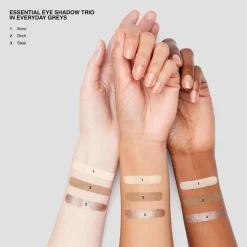 Essential Eyeshadow Trio, Everyday Greys