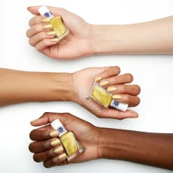 Gel Couture Metallic Glaze Top Coat, 565 Crushed Gold