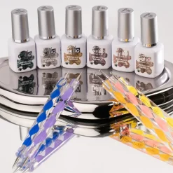 Gel iQ Effects Metallic Marble, Pearl Quartz
