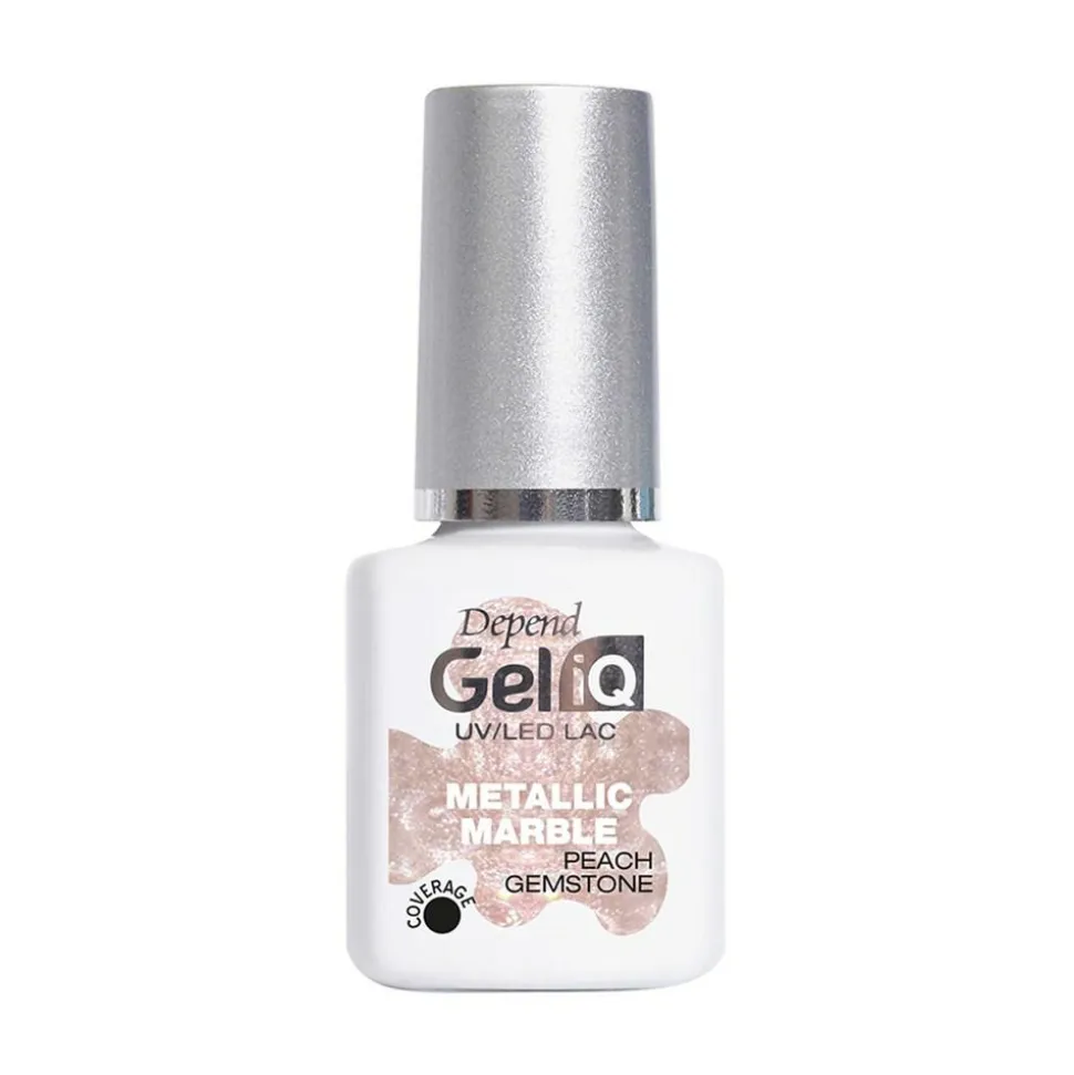 Gel iQ Effects Metallic Marble, Peach Gemstone