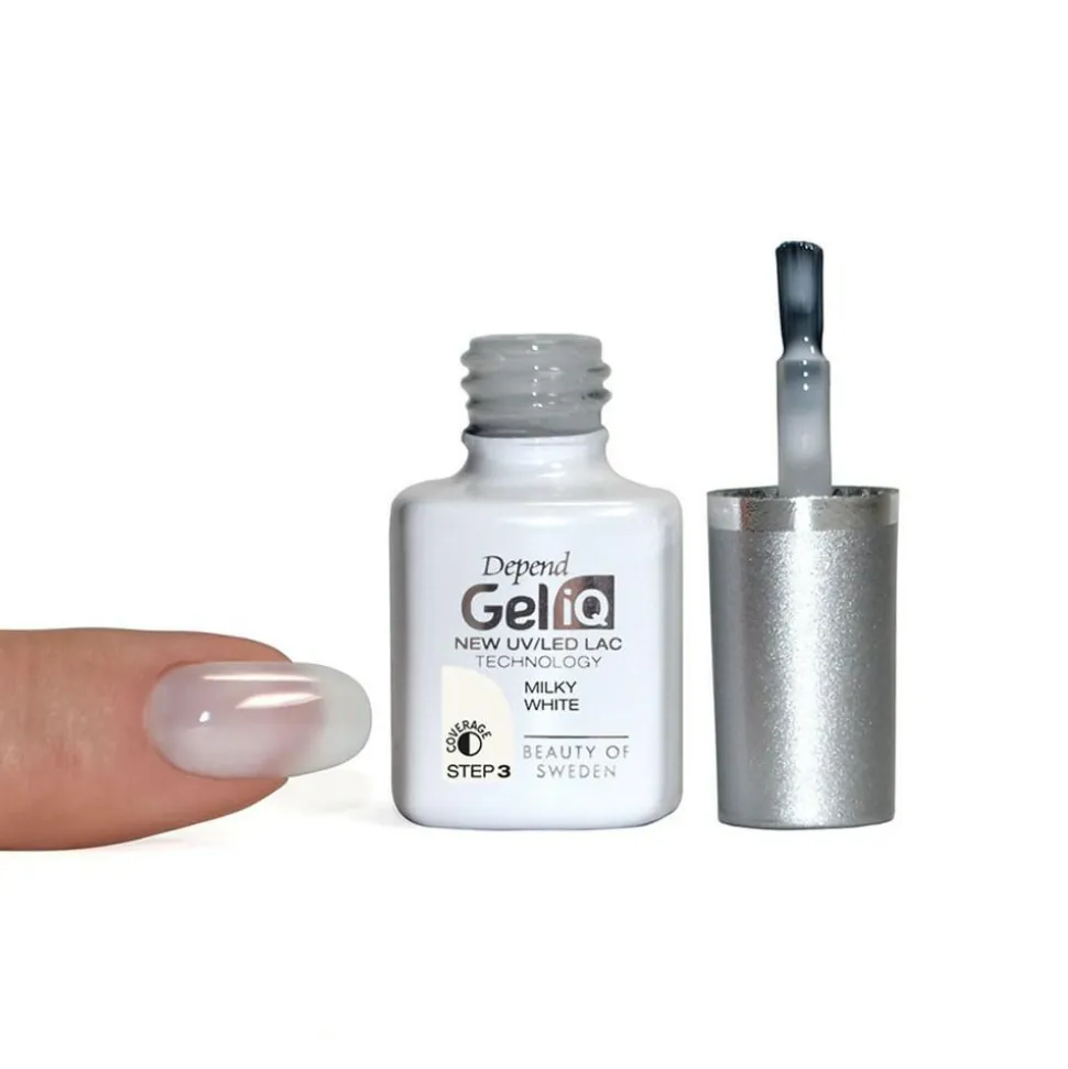 Gel iQ Nail Polish, 1096 Milky White