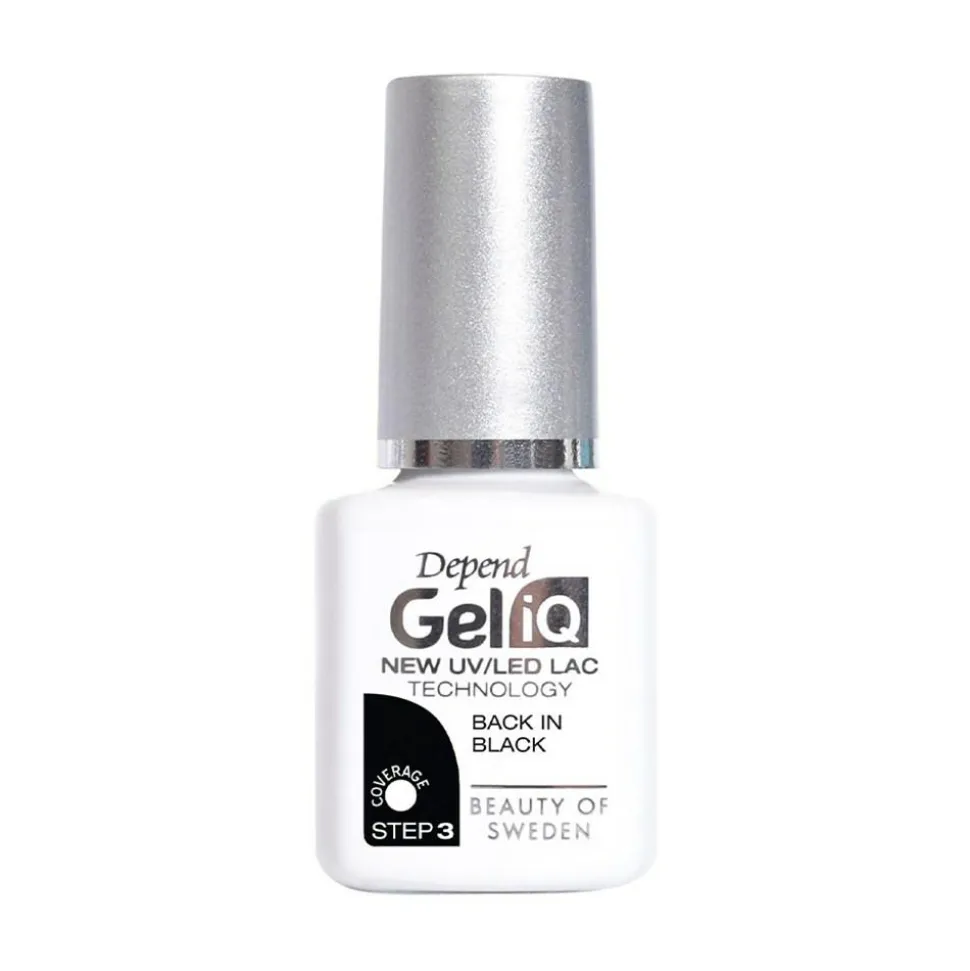 Gel iQ Nail Polish, Back In Black