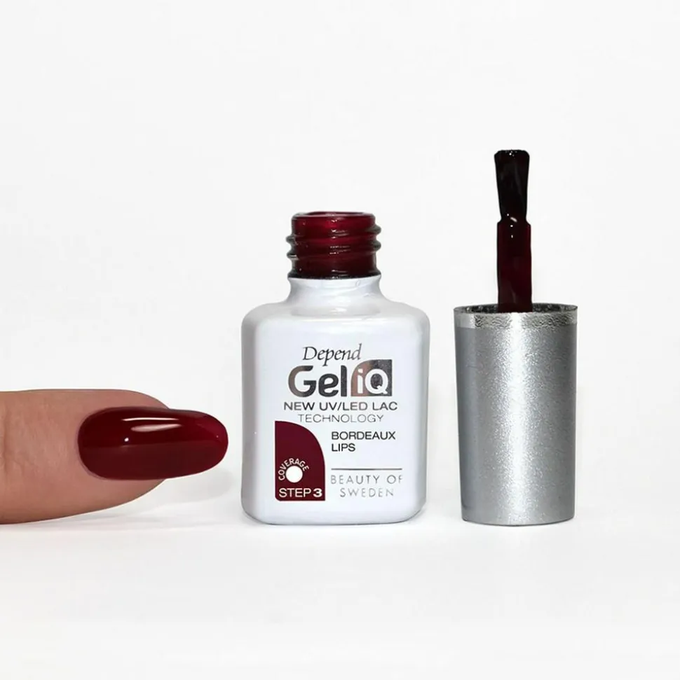 Gel iQ Nail Polish, Bordeaux Lips