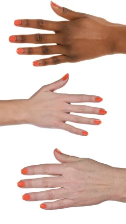Gel iQ Nail Polish, Build With Orange