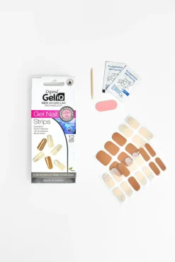 Gel iQ Nail Strips, Sparkling Nude