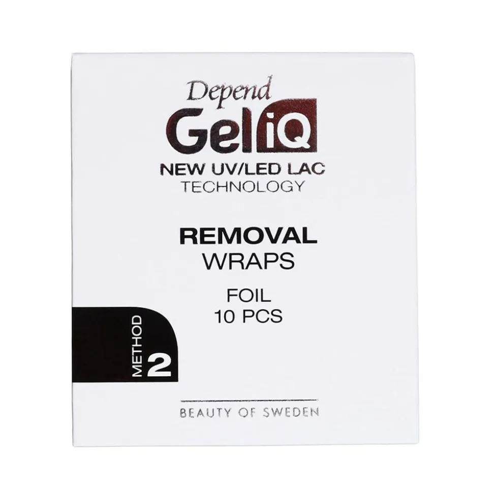 Gel iQ Removal Wraps Foil, 10 Stk.