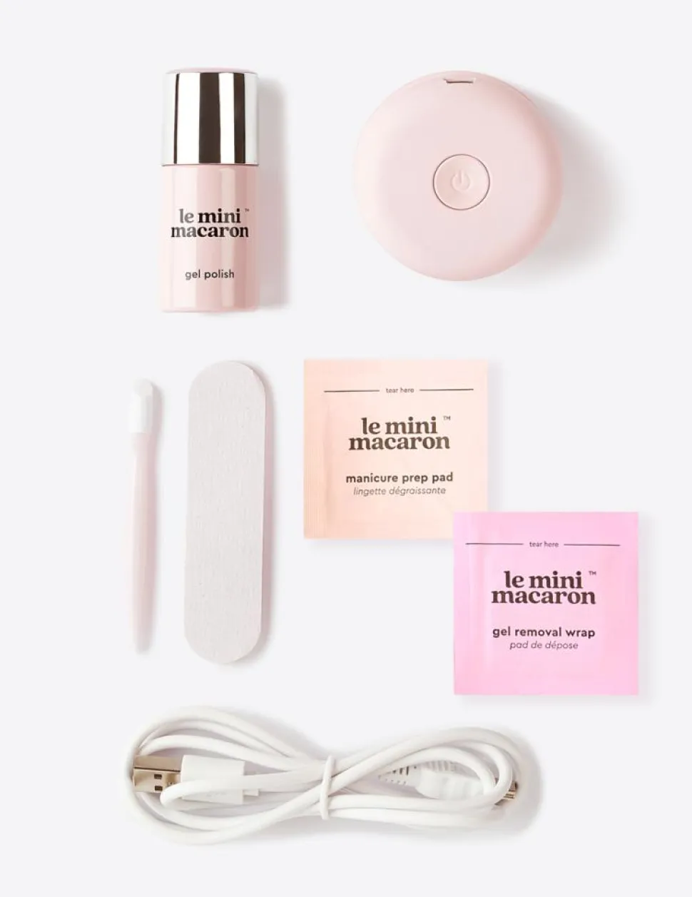 Gel Manicure Kit, Coconut Yogurt
