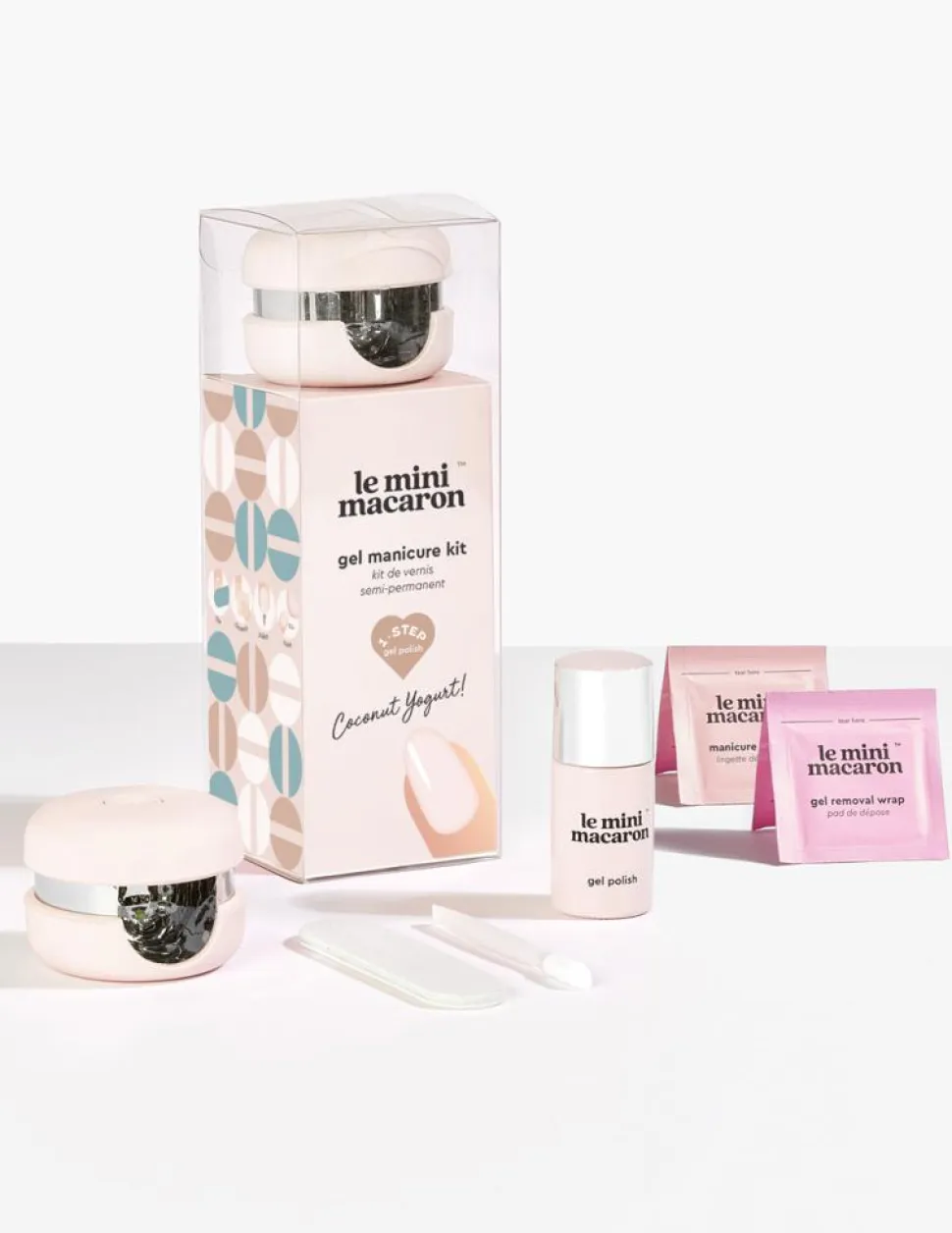 Gel Manicure Kit, Coconut Yogurt