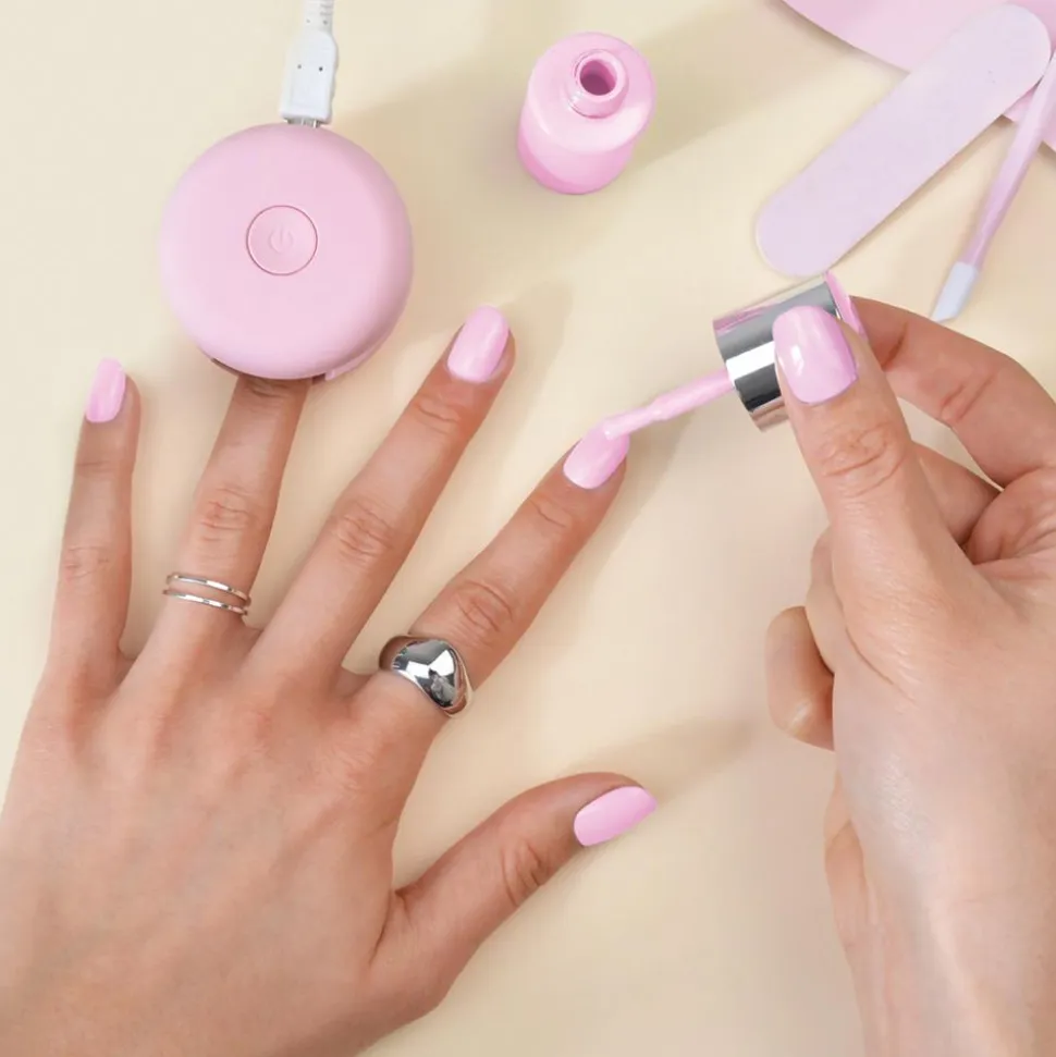 Gel Manicure Kit, Fairy Floss