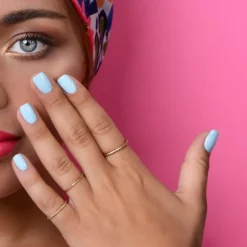 Gel Polish, Blue Vanilla