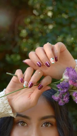 Gel Polish, Dark Plum