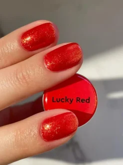 Gel Polish, Lucky Red