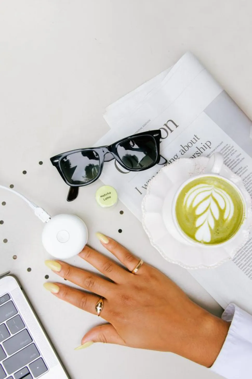 Gel Polish, Matcha Latte
