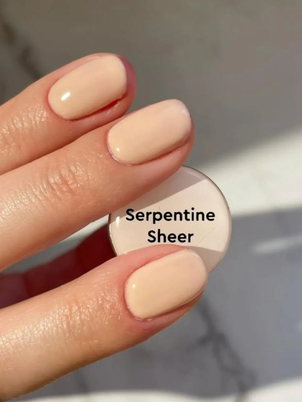 Gel Polish, Serpentine Sheer