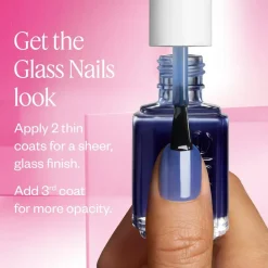 Glass Nails Neglelak, 0 Blue Light