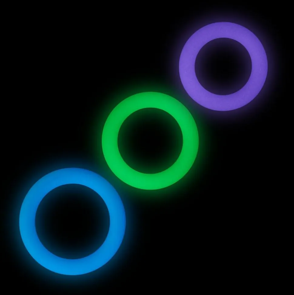 Glow In The Dark Penisring Sæt