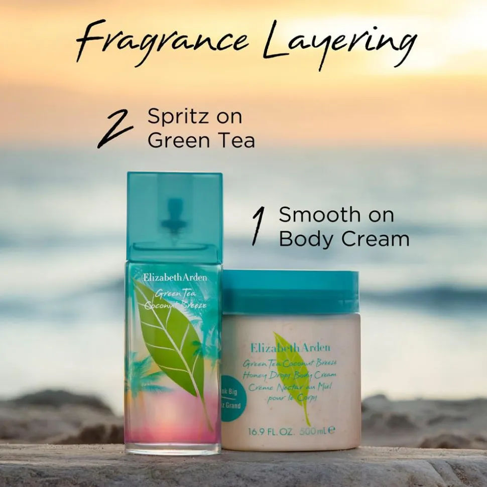 Green Tea Coconut Breeze Eau De Toilette, 50 ml
