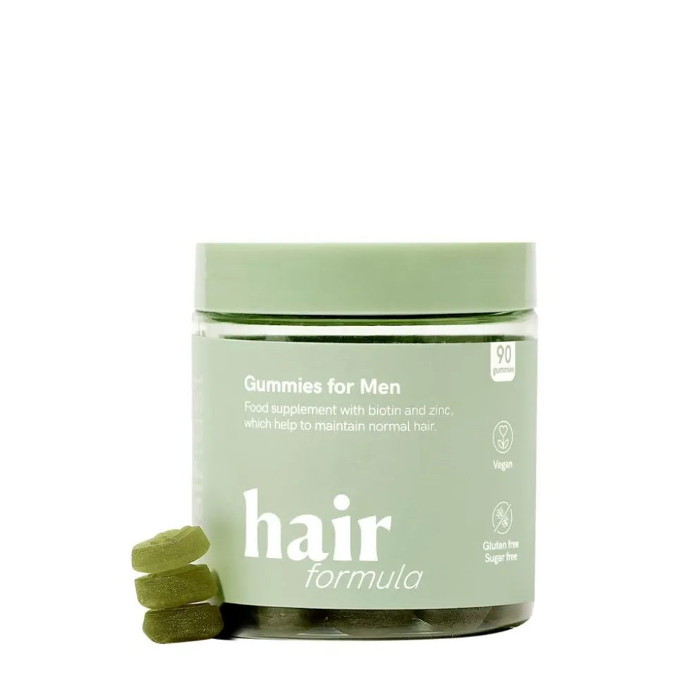 Hair Formula Gummies For Men, 90 stk