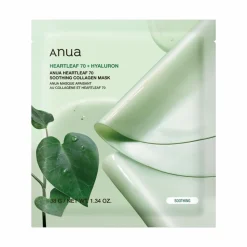 Heartleaf 70 Soothing Collagen Mask, 1 stk