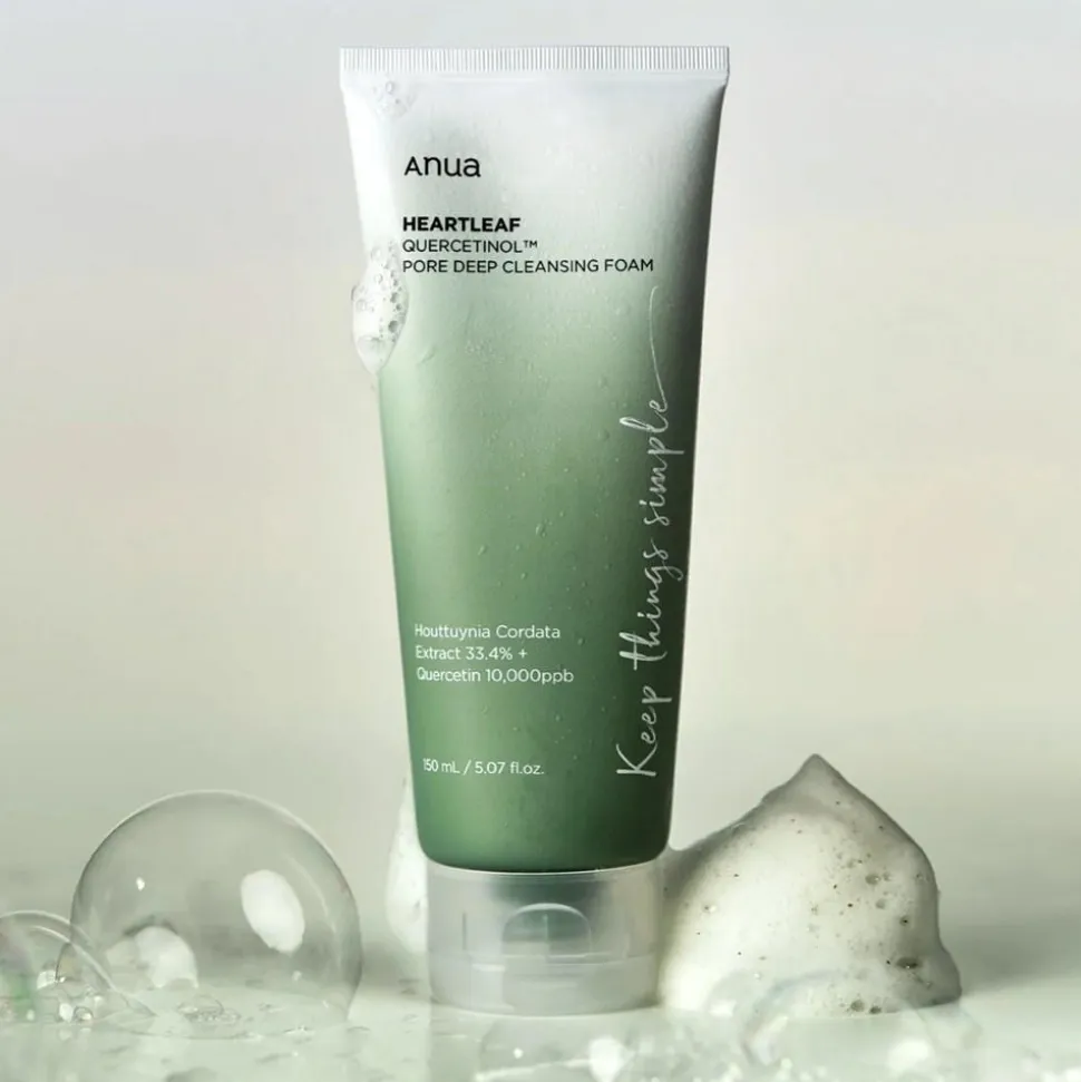 Heartleaf Quercetinol Pore Deep Cleansing Foam, 150 ml