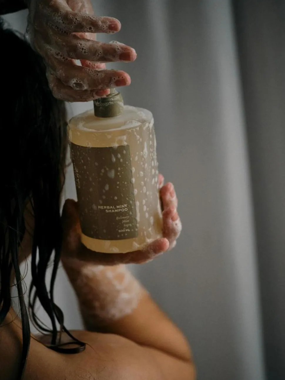 Herbal Mint Shampoo, 500 ml
