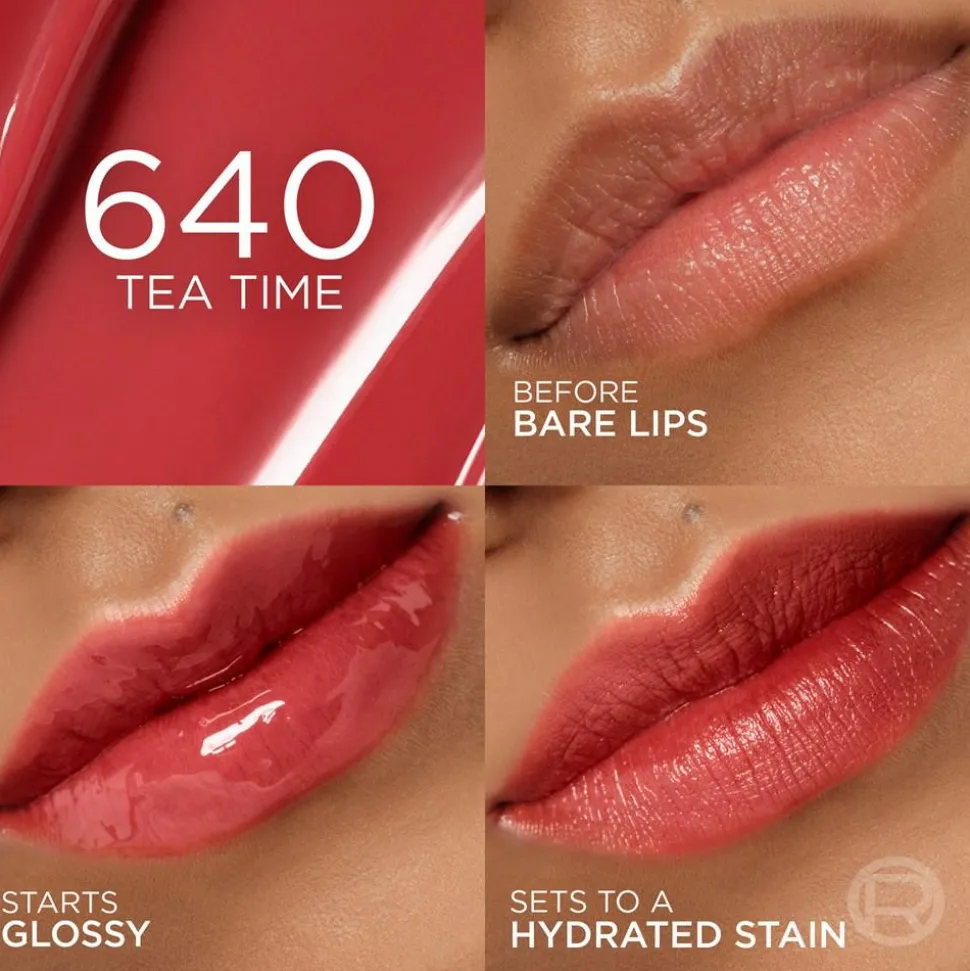 Hyaluron Tint Lip Stain Serum, 640 Tea Time